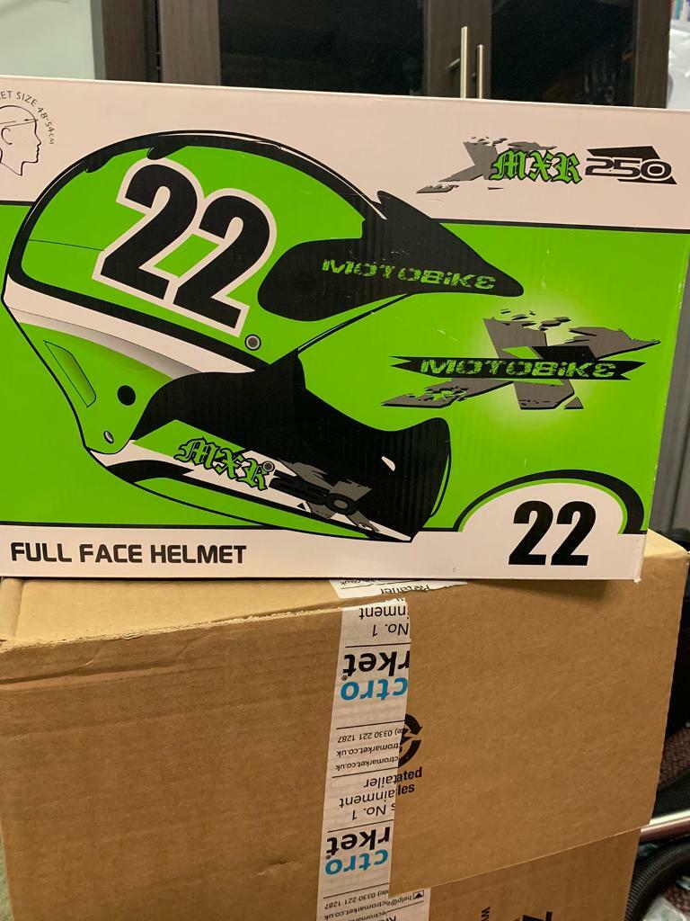 mxr250 helmet